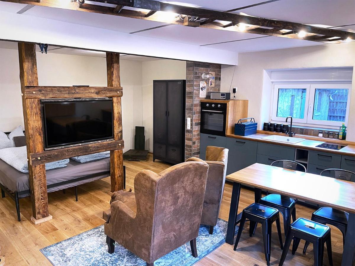 Apartmán Igelnest Grossthiemig Exteriér fotografie