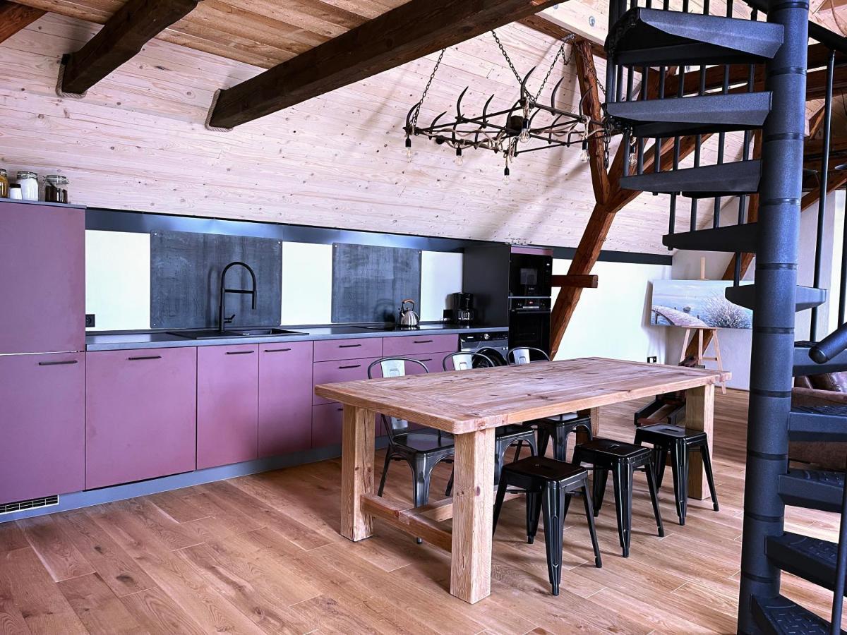 Apartmán Igelnest Grossthiemig Exteriér fotografie
